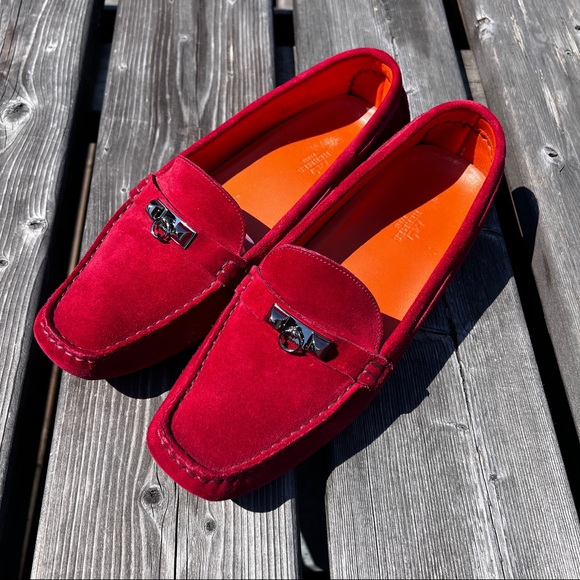 Hermès Irving Suede Loafer Sz 41 - Picture 3 of 12